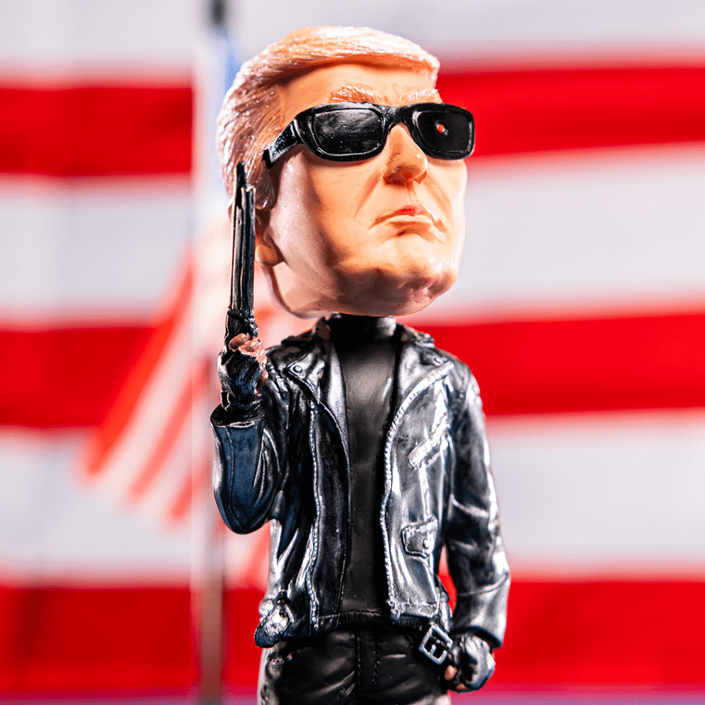 Truminator Bobblehead close up