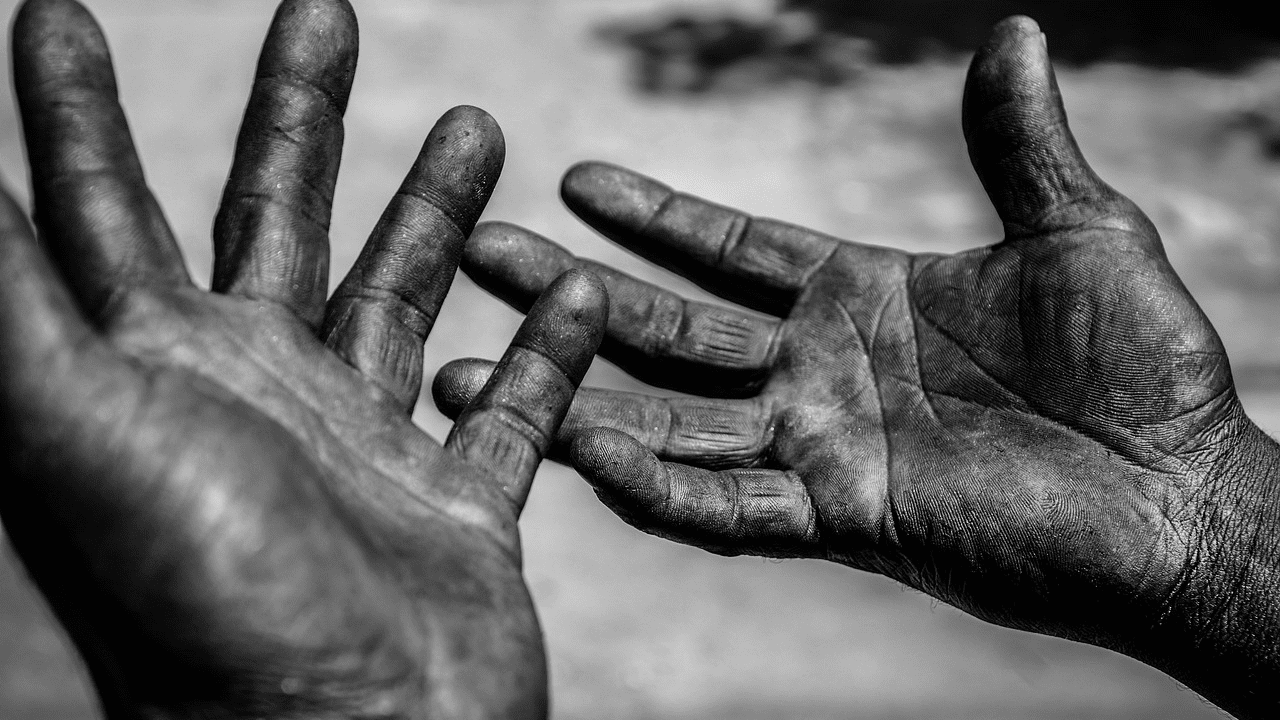 Laborers hands