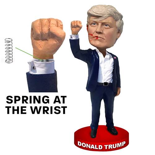 keep fighting trump bobblehead