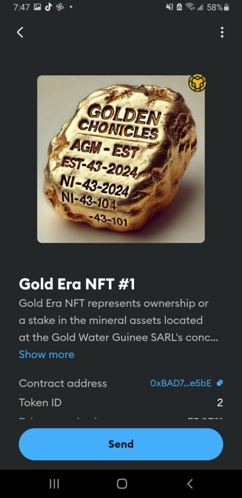 GEN Token Gold Era NFT