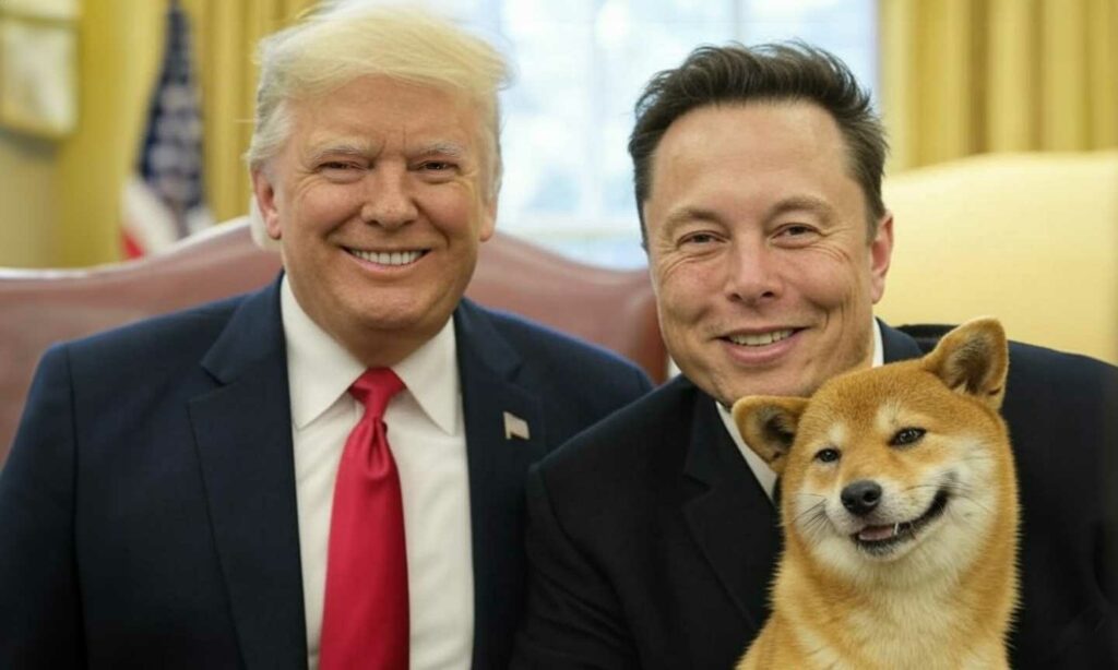 Trump Elon and Doge